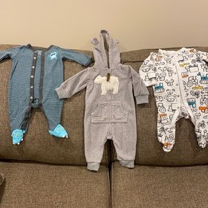 Carter’s super cute outfits for baby boy 3M